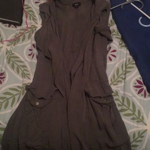 Long Sleeveless Coat